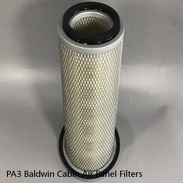 PA3 Baldwin Cabin Air Panel Filters